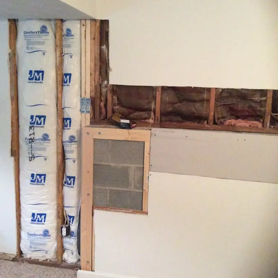 Wall insulation replacement during Structural Drying in Saratoga